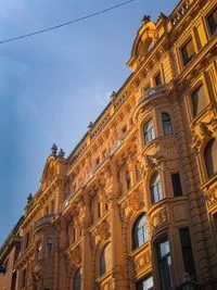 Történelmi homlokzat részlete