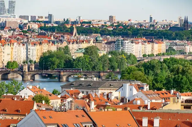 Károly híd és Prága történelmi óvárosa